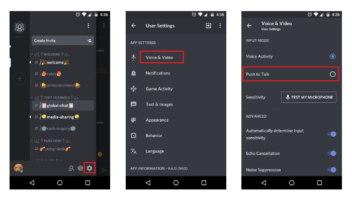 How To Enable And Configure Push To Talk In Discord Mobile Pc Itechcliq