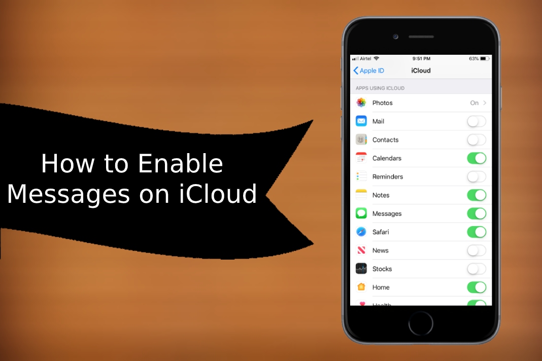 Icloud imessage settings