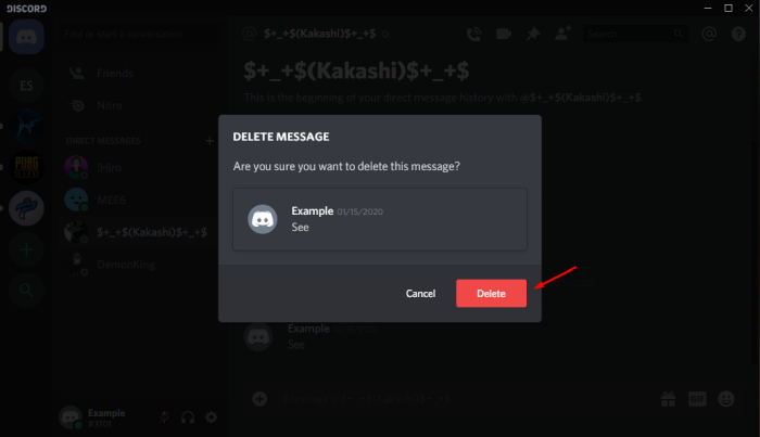 How To Delete Messages On Discord Dm Or Chat Itechcliq