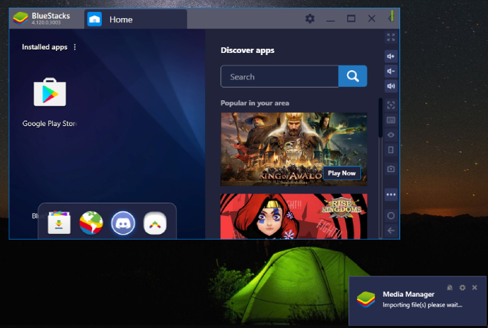 bluestacks emulator snapchat