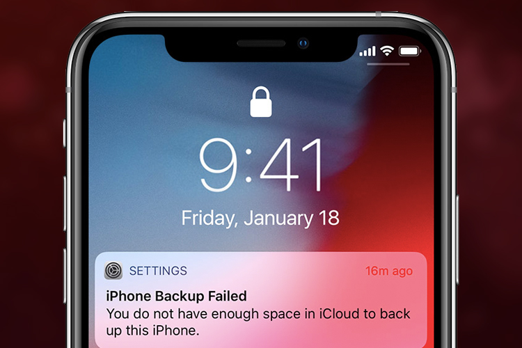 how to backup iphone to icloud not enough storage