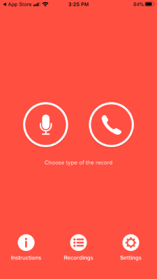 record calls on iPhone