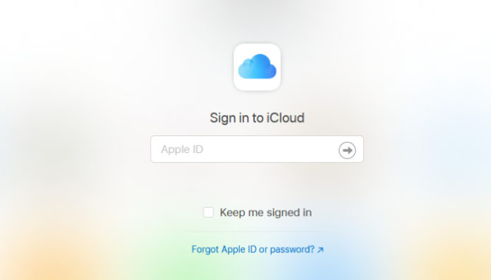 find my icloud account
