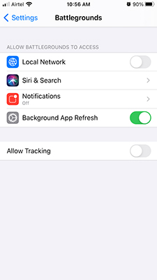 Enable App Notification 