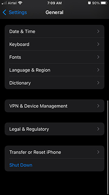 VPN and Device Management