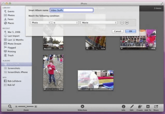 How to Email Videos From iPhoto