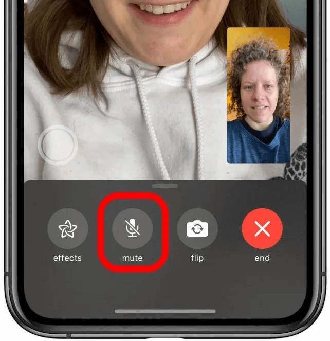 How to Mute Someone on FaceTime