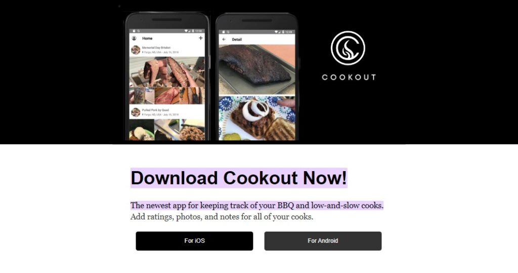 Cookout Accept Apple Pay